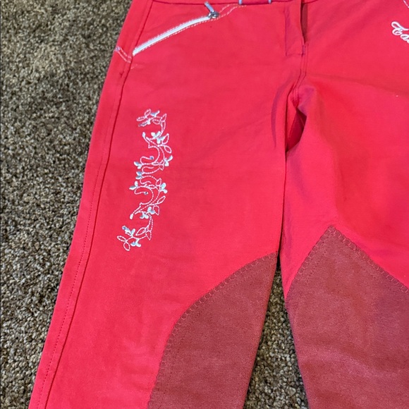 Red Tattini Riding Pants - Picture 2 of 9